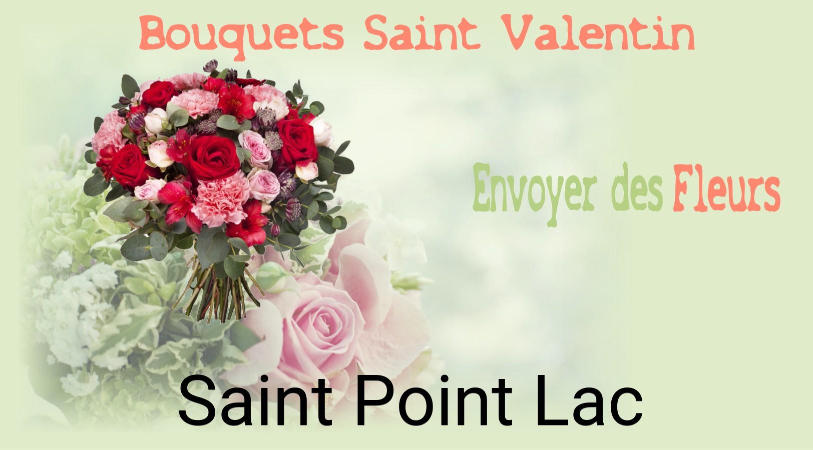 Roses de Saint-Valentin livrées à Saint-Point-Lac